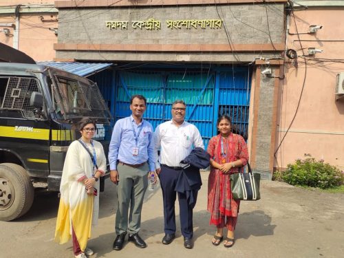 Capacity Building Programme on Drug Abuse Prevention with NISD, NCDAP, NCB, KPTA, RICA, Directorate of Correctional Services, West Bengal Police Directorate From 17/04/25 to 30/04/25