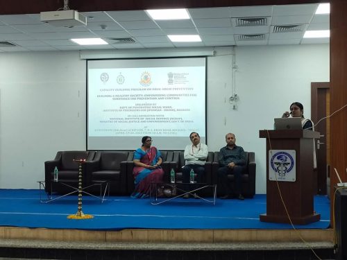 Capacity Building Programme on Drug Abuse Prevention with NISD, NCDAP, NCB, KPTA, RICA, Directorate of Correctional Services, West Bengal Police Directorate From 17/04/25 to 30/04/25