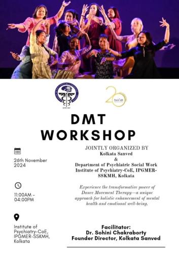 Dance Movement Therapy on 26-11-2024