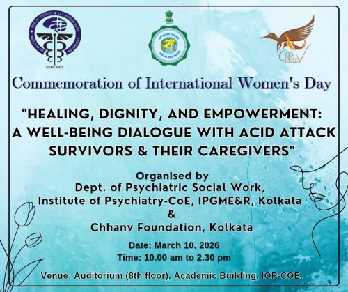 Commemoration of International Women's Day on 10th March 2026